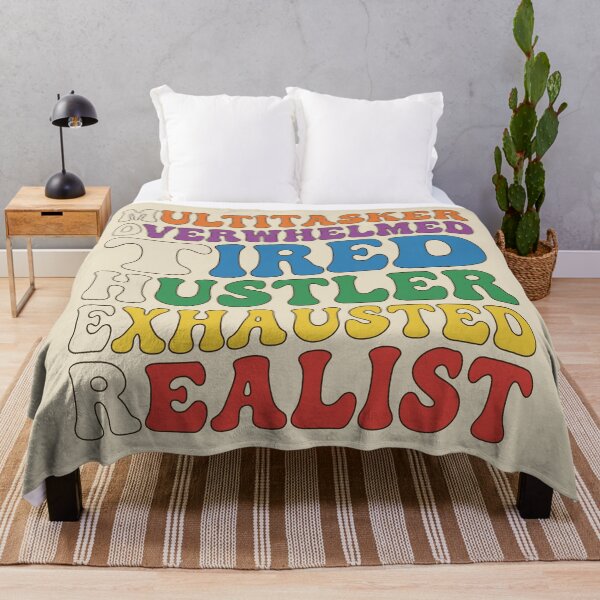 Item preview, Multitasker Overwhelmed Tired Hustler Exhausted Realist. #2 designed and sold by EunsooLee.