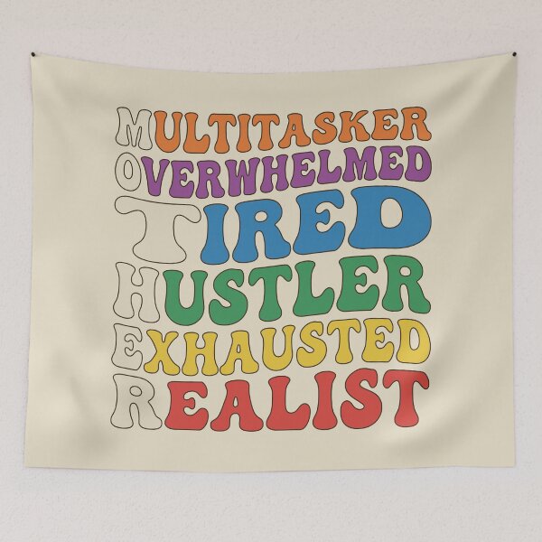 Item preview, Multitasker Overwhelmed Tired Hustler Exhausted Realist. #2 designed and sold by EunsooLee.