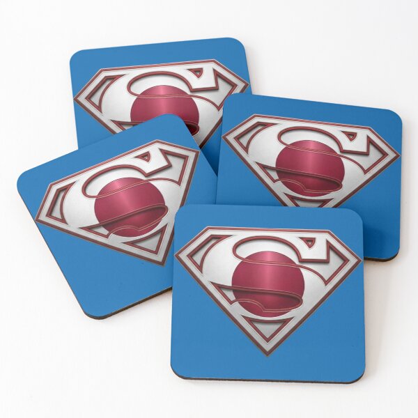 Item preview, Superman Japan Flag logo design designed and sold by Mad Apparel.