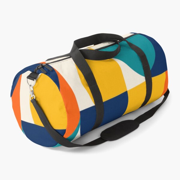 Item preview, Retro Geometric Abstract Color Block Pattern designed and sold by Shivora Studio.