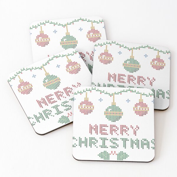 Item preview, Merry Christmas Cross Stitch Design designed and sold by Officialgrannychic.