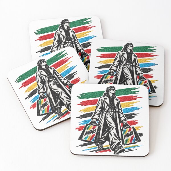 Item preview, MIMO Fashion Streetwear Art – Stylish Shopper Graphic, Italian Color Brush Design, Urban Fashion Illustration designed and sold by NeonSketch Lab.