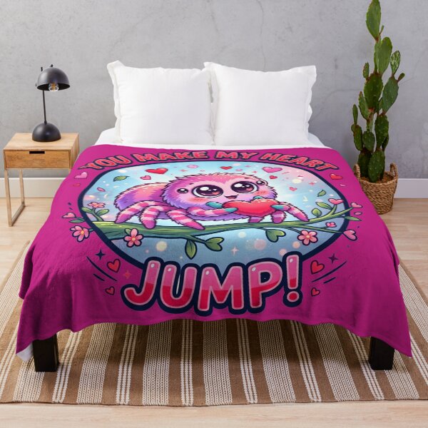Item preview, charming jumping spider with a little heart designed and sold by TTERRA.