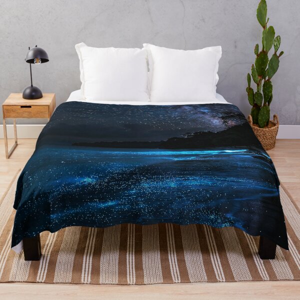 Item preview, Bioluminescent Beach Night designed and sold by Exodoi.
