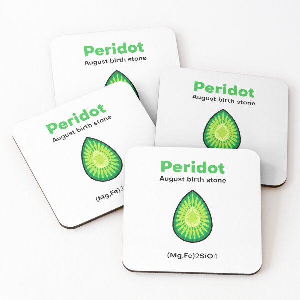 Item preview, Peridot - August Birth Stone With Chemical Formula designed and sold by Vector-Artist.