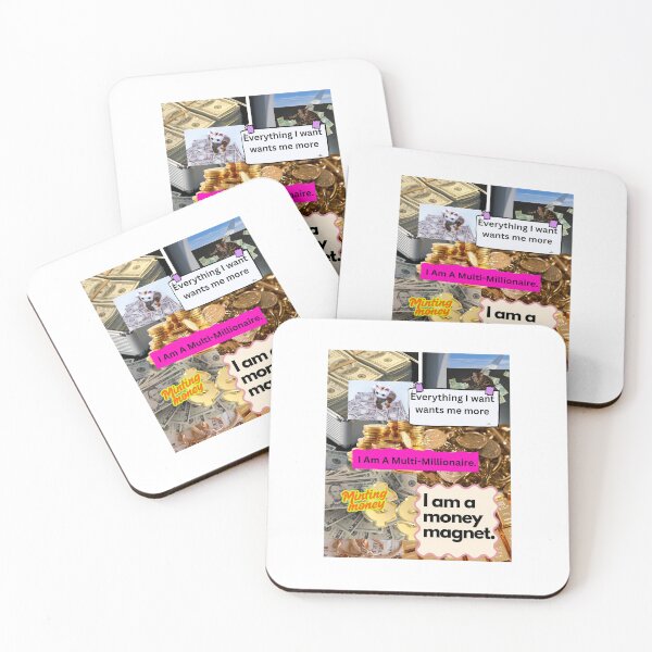 Item preview, Retro Wealth Manifestation Affirmations designed and sold by blairvina9028.