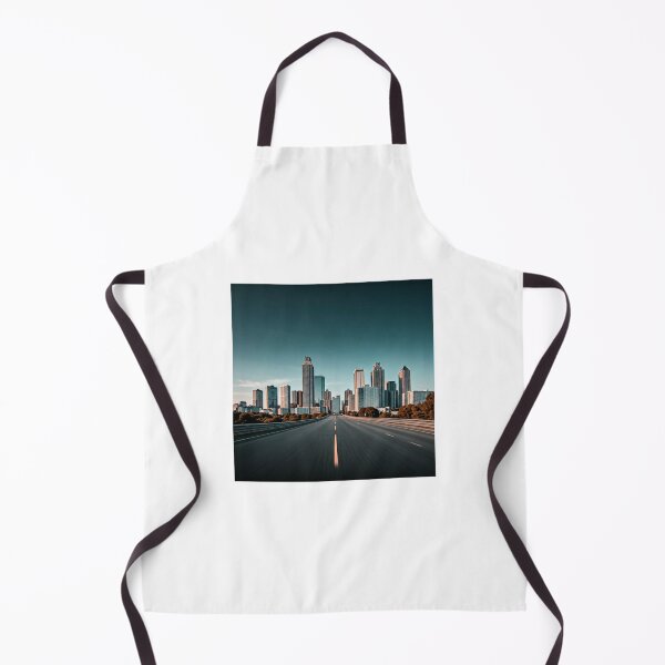 Item preview, Atlanta Georgia Downtown Skyline Sticker and T-Shirt - Cityscape Photography Wall Art Print Gift for Atlanta Fans designed and sold by Camwal.