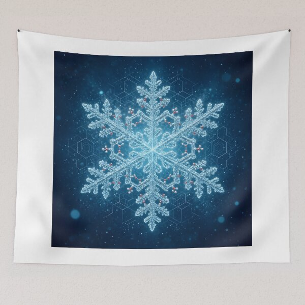 Item preview, Molecular Snowflake Ice Crystal designed and sold by SublimeMusings.