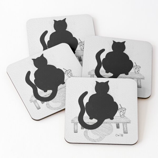 Item preview, fat cat designed and sold by CaitWightArt.