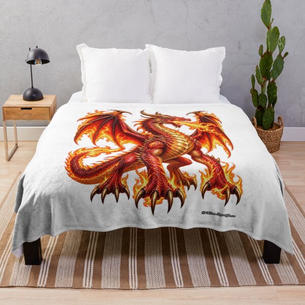 Item preview, Inferno – The Legendary Fire Dragon of Eternal Flames designed and sold by BlingandGifts.