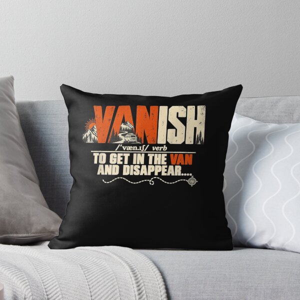 Item preview, Vanish Get in the Van and Disappear Retro Road Trip designed and sold by NAAYAX.
