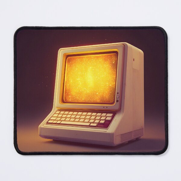 Item preview, Retro Computer Terminal, 3d Render, Rich Burgundy designed and sold by Checho30.