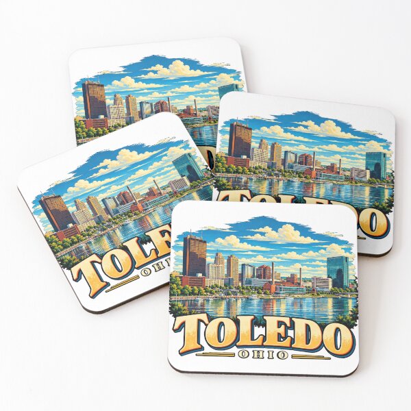 Item preview, Vintage Toledo Ohio Travel Souvenir Landmark Gift designed and sold by MichaeIRellov.
