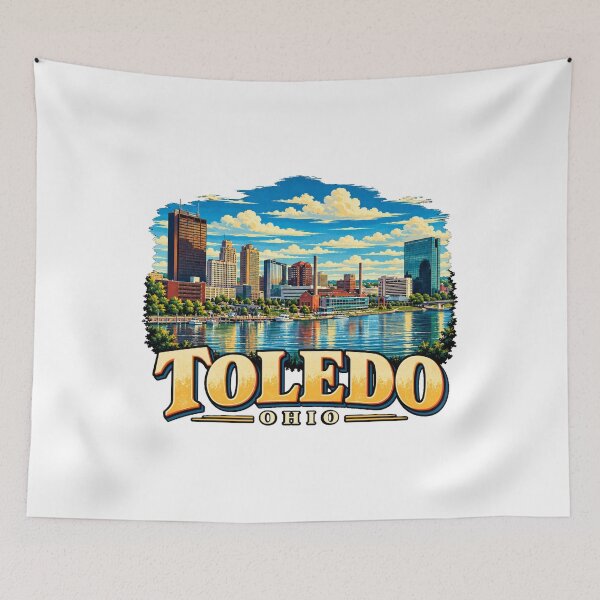 Item preview, Vintage Toledo Ohio Travel Souvenir Landmark Gift designed and sold by MichaeIRellov.
