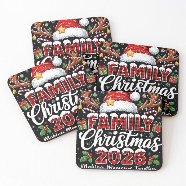 Item preview, Family Christmas 2026 Santa Red Plaid Xmas designed and sold by linendaust.