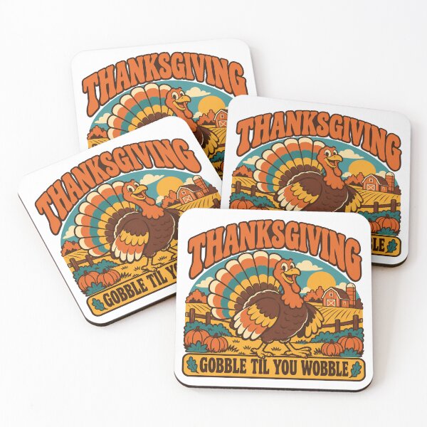 Item preview, Thanksgiving Gift - Gobble Til You Wobble designed and sold by RedRubyBubble.