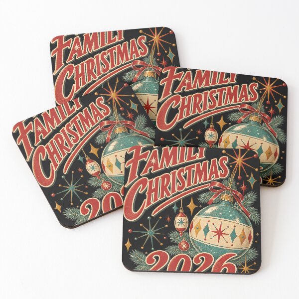 Item preview, Family Christmas 2026 Retro Ornament Holiday designed and sold by linendaust.