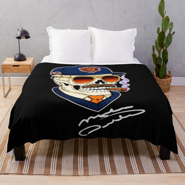 Item preview, Mike Ditka Forever A Chicago Bears Legend Skull Cigar designed and sold by Tonkhawartwork.
