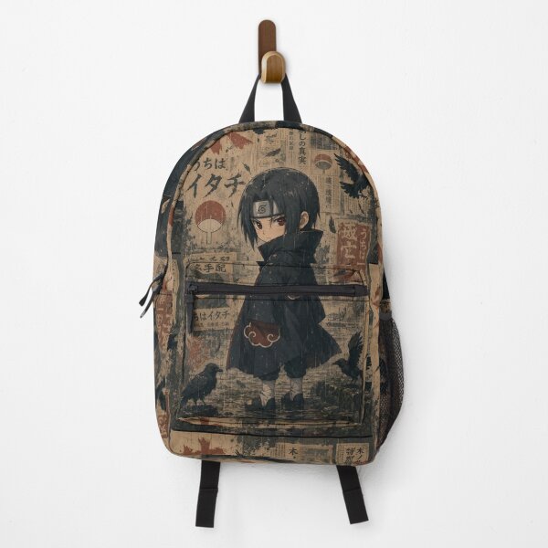 Item preview, Itachi | Dark Ninja Chibi Anime Art with Ravens and Vintage Japanese Aesthetic designed and sold by Dyan4.
