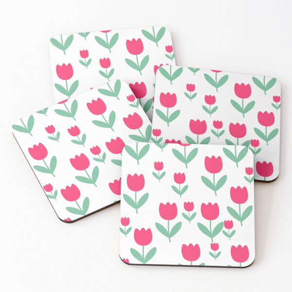 Item preview, Cute Flat Design Tulip Floral Pattern designed and sold by yolepr.