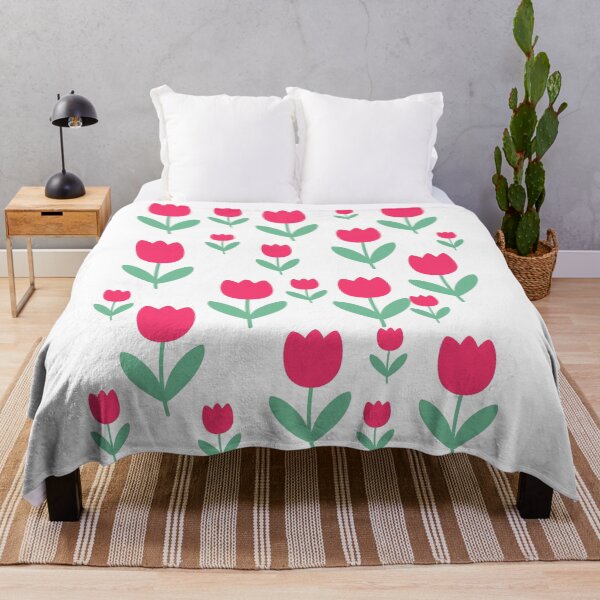 Item preview, Cute Flat Design Tulip Floral Pattern designed and sold by yolepr.