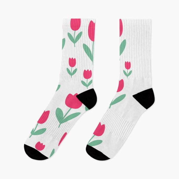 Item preview, Cute Flat Design Tulip Floral Pattern designed and sold by yolepr.