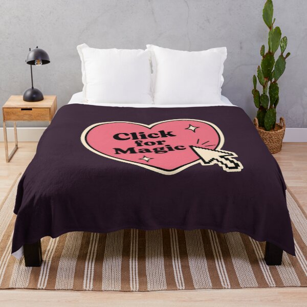 Item preview, Click for Magic – Pink Pixel Heart Retro Y2K Design designed and sold by ManggaeJM.