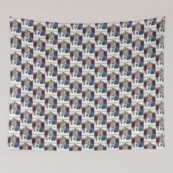Item preview, Psychedelic Furs Inspired Retro Rock Band Art Design designed and sold by AnderRett.