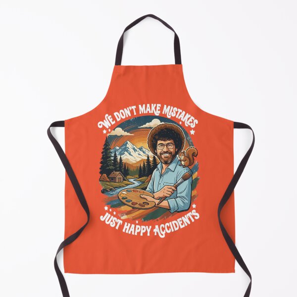 Item preview, Bob Ross Retro - No cometemos errores, solo felices accidentes. designed and sold by Karamram Studio.
