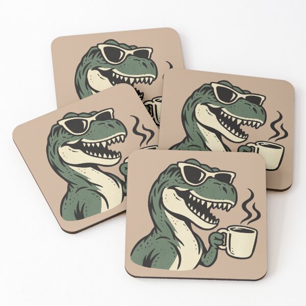 Item preview, Funny T-Rex Coffee Lover designed and sold by ChunkByChunk.