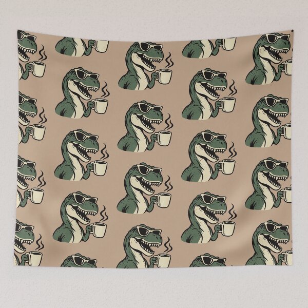 Item preview, Funny T-Rex Coffee Lover designed and sold by ChunkByChunk.
