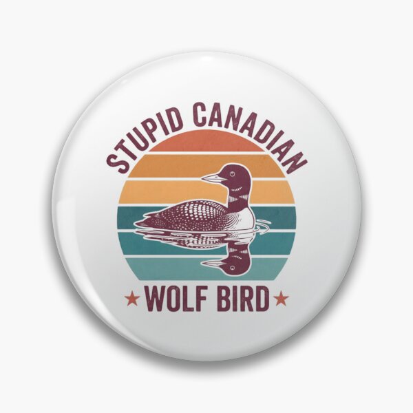 Item preview, Between Two Rivals - Stupid Canadian wolf bird designed and sold by kadedearam2.