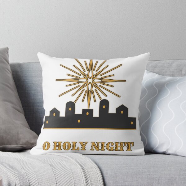 Item preview, O Holy Night Stars Brightly Shining Christmas Hymn designed and sold by Ridge & Rest Goods.