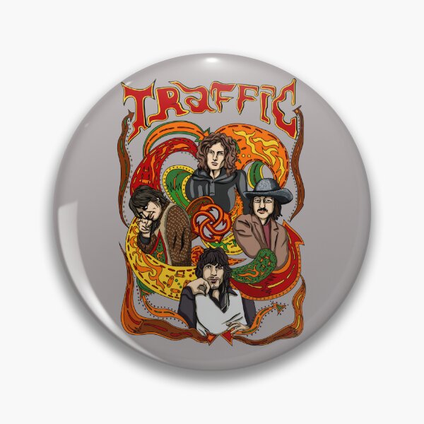 Item preview, TRAFFIC Band Psych Rock Poster T-Shirt-52 designed and sold by EliasBaar.