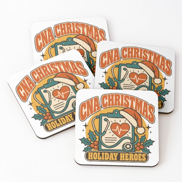 Item preview, CNA Christmas Gift - Holiday Heroes designed and sold by RedRubyBubble.