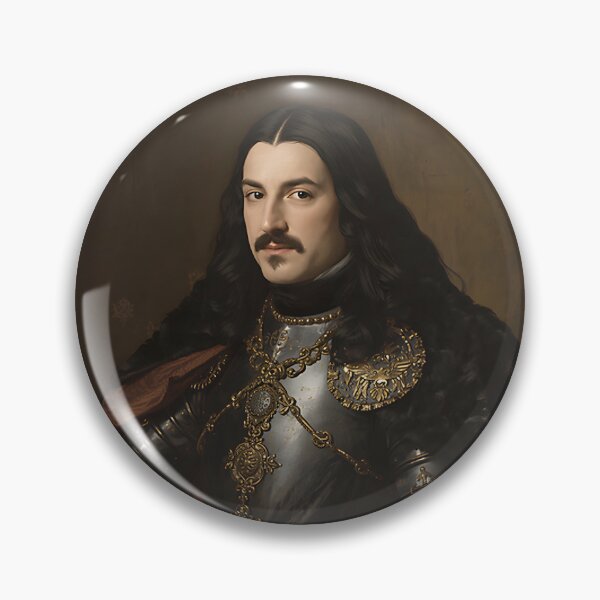 Item preview, Wallachian Prince Vintage Antique Portrait Artwork designed and sold by arnol035.