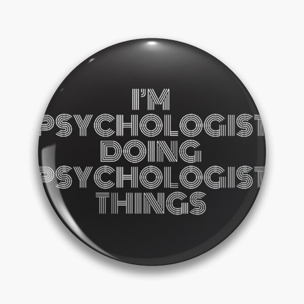 Item preview, I'm a Psychologist Doing Psychologist Things Retro Vintage Style Design designed and sold by Alexbk1.