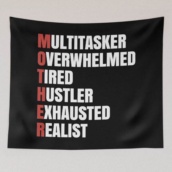 Item preview, Multitasker Overwhelmed Tired Hustler Exhausted Realist. #3 designed and sold by EunsooLee.