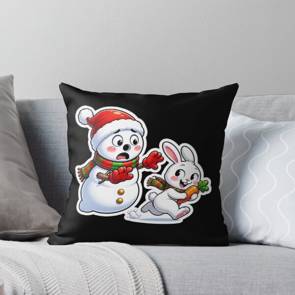 Item preview, Snowman and the Carrot Thief | Christmas designed and sold by Zyvora-merch.
