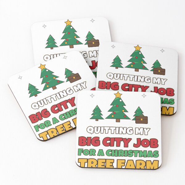 Item preview, Quitting My Big City Job For A Christmas Tree Farm Funny Holiday Movie designed and sold by Bornprints.