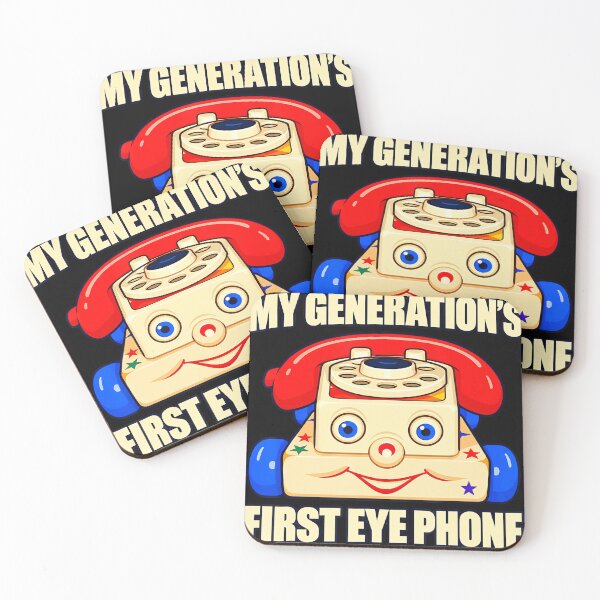 Item preview, First Eye Phone Funny Generation Quote designed and sold by linendaust.