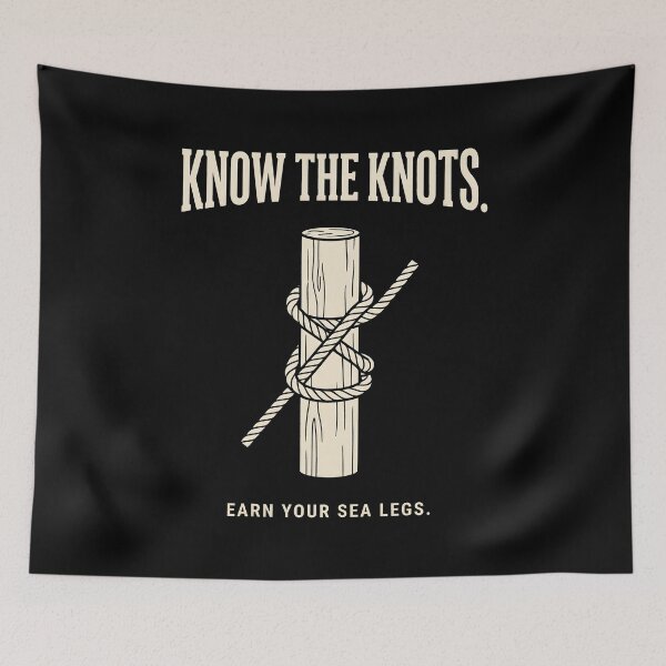 Item preview, Know The Knots Sailing Seamanship designed and sold by SplashTastic.