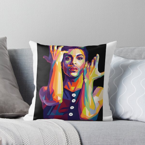 Item preview, Vibrant Prince Pop Art Portrait in Bold Colors and Graphic Style designed and sold by arnol035.