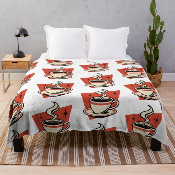 Item preview, Vintage Mid-Century Coffee Lover Design designed and sold by ChunkByChunk.