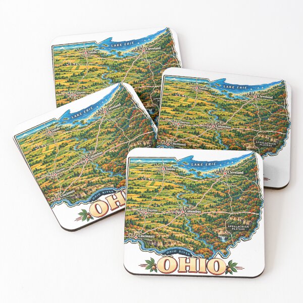 Item preview, Vintage Ohio Travel Souvenir Landmark Gift designed and sold by MichaeIRellov.