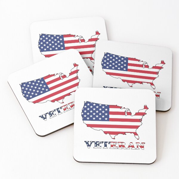 Item preview, Veteran USA Map - American Flag Proud Veteran designed and sold by Marshallamoakohene.