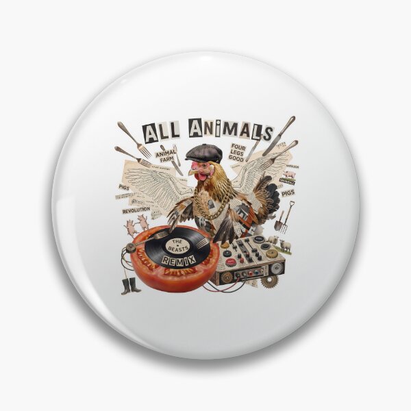 Item preview, Animal Farm George Orwell Funny Book Gift designed and sold by OzzFrequency.
