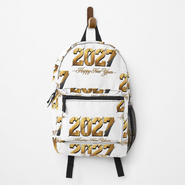 Item preview, 2027 Happy New Year Gold 3D Typography - Festive Celebration Vector Design designed and sold by Nubian Style.
