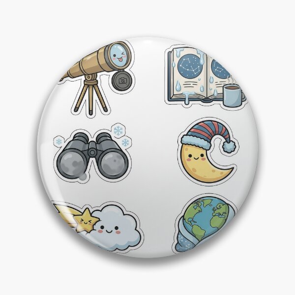 Item preview, New Year Stargazing & Astronomy Fails Sticker Pack - Night Sky Set designed and sold by SimpleP.