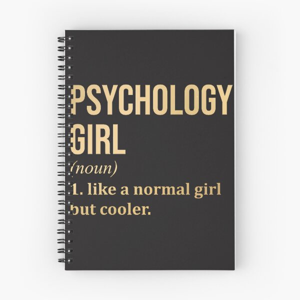 Item preview, Psychology Girl Definition Artistic Gold Typography Design designed and sold by Alexbk1.
